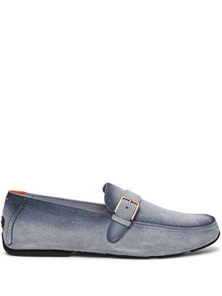 Loafers σουέντ με αγκράφα Santoni