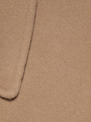 Beidseitig tragbare woll mantel mit print Gucci braun