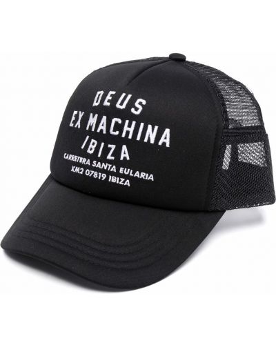 Siuvinėtas kepurė su snapeliu Deus Ex Machina