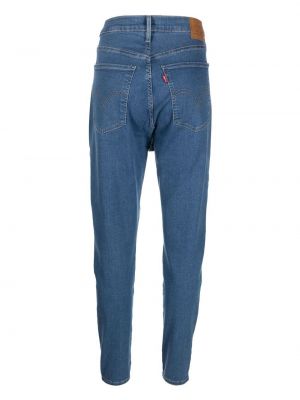 Jeans skinny taille haute Levi's bleu