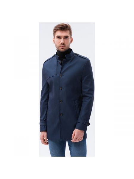 Kabát Ombre modrý