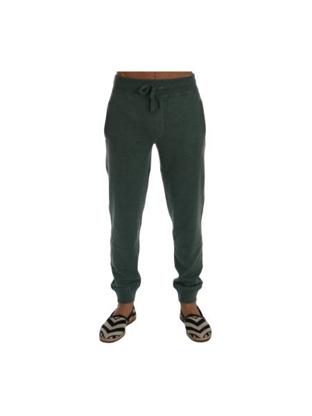 Spodnie sportowe Dolce And Gabbana zielone