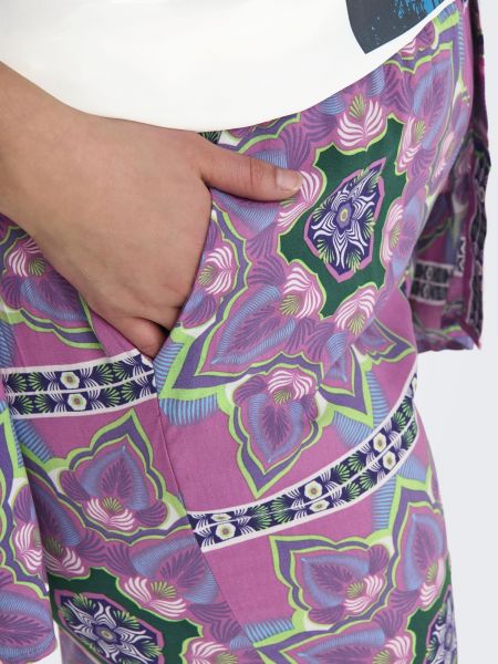 Pantalon Only Carmakoma violet