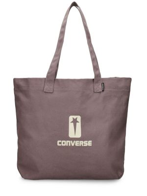 Pamučna shopper torbica Drkshdw X Converse