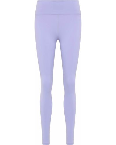 Jednofarebné teplákové nohavice na fitness Mymo Athlsr