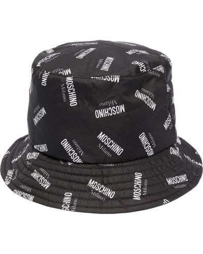 Sombrero Moschino negro