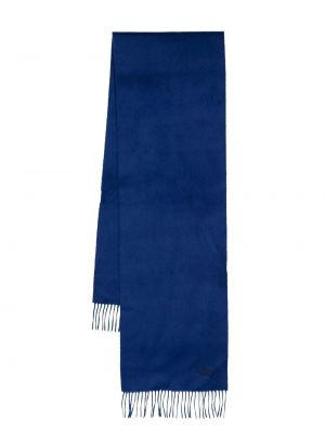 Schal mit stickerei Mulberry blau