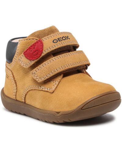 Kotníkové boty Geox hnědé