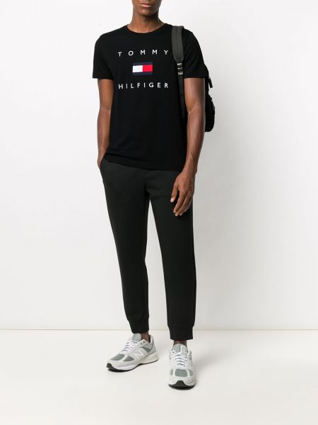 Camiseta Tommy Hilfiger negro