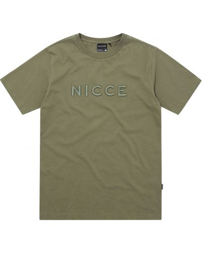 Тениска Nicce зелено