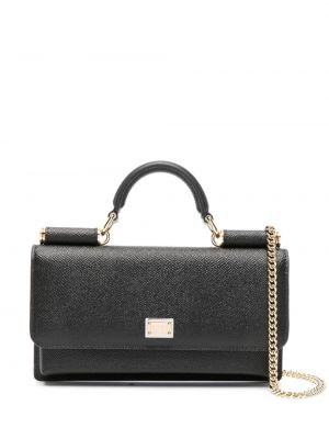 Kožna clutch torbica Dolce & Gabbana