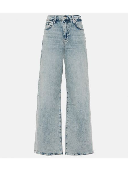 High waist jeans 7 For All Mankind blau