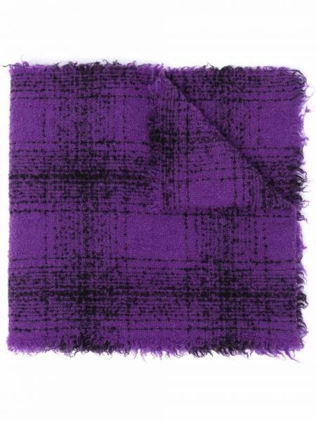 Bufanda a cuadros Faliero Sarti violeta