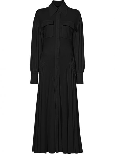 Košilové šaty Proenza Schouler, černá