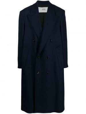 Kabát Ami Paris modrá