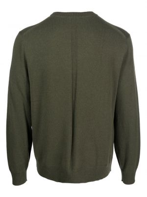 Pull en cachemire col rond Theory vert