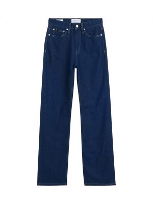 Pantalon droit Calvin Klein Jeans bleu