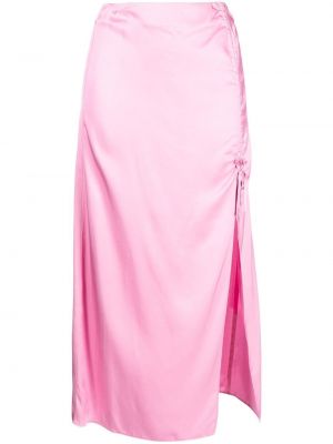 Midi suknja Kitri ružičasta