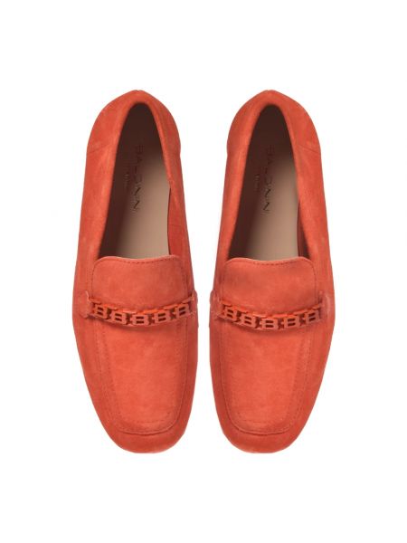 Loafers de ante Baldinini naranja