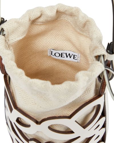 Nákupná taška Loewe biela