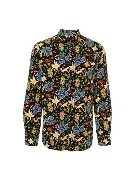 Daunen geblümte hemd mit geknöpfter Vivienne Westwood