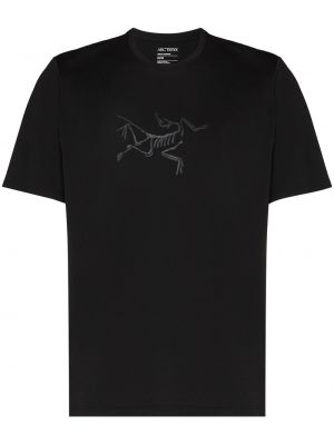 Do biegania t-shirt z printem Arcteryx