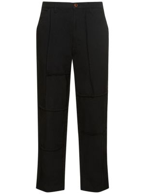 Plisované kalhoty Comme Des Garçons Shirt černé