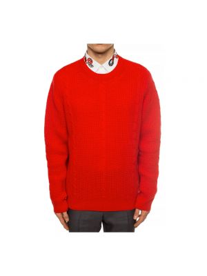 Jersey de lana de tela jersey Gucci rojo
