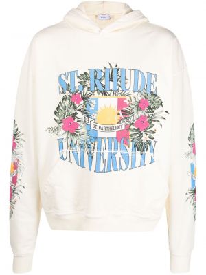 Hoodie con stampa Rhude