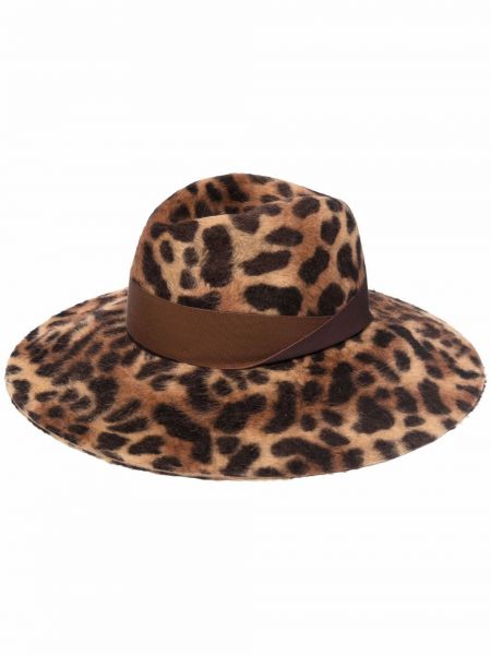 Федоры шляпа леопардовые Borsalino