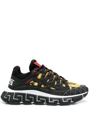 Trykt sneakers Versace svart