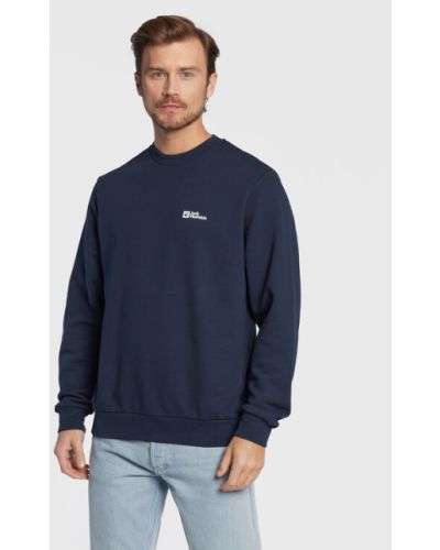 Jack Wolfskin Pulóver Essential 1710212 Sötétkék Regular Fit
