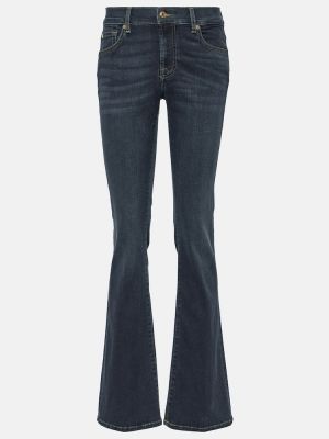 Jeans a zampa 7 For All Mankind viola