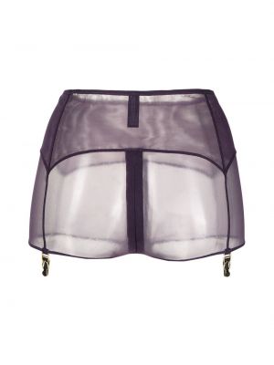 Pantalon culotte Maison Close violet