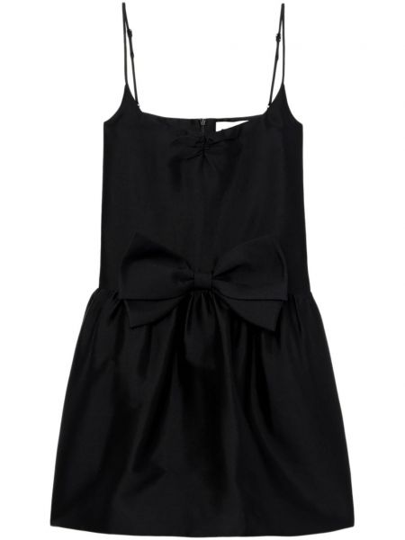 Kleid mit schleife ausgestellt Shushu/tong schwarz
