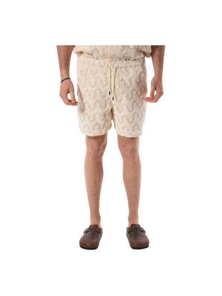 Shorts aus baumwoll Oas weiß