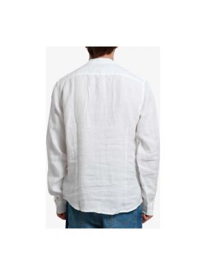Camisa de lino Blauer blanco