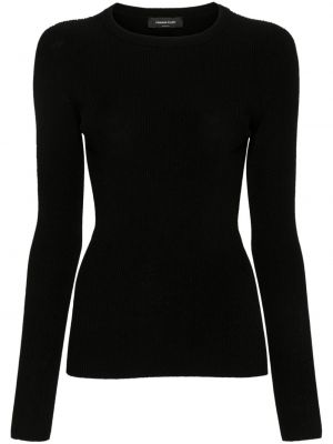 Pullover mit rundem ausschnitt Fabiana Filippi schwarz