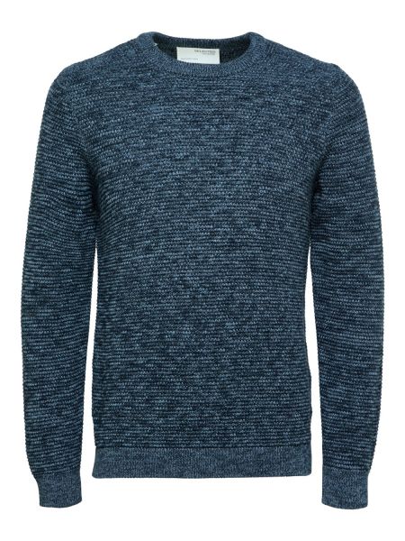 Пуловер Selected Homme синий