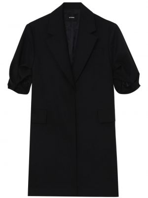 Vlněný kabát We11done černý