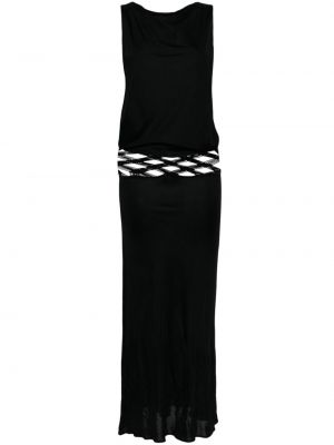 Šaty Jean Paul Gaultier Pre-owned černé