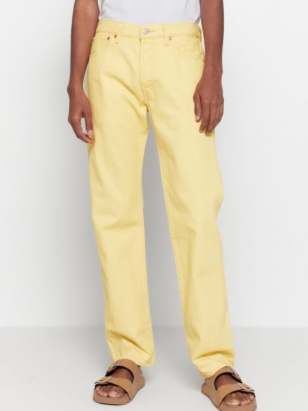 Spodnie klasyczne Levi's żółte