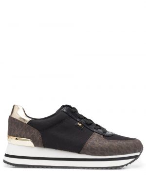 Trykt plattform sneakers Michael Michael Kors