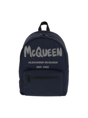 Plecak Alexander Mcqueen niebieski