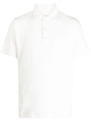 Medvilninis polo marškinėliai Rag & Bone balta