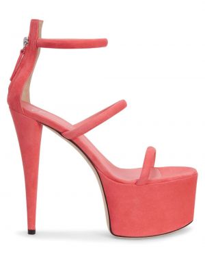 Sandale cu platformă Giuseppe Zanotti roz