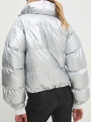 Oversized téli kabát Answear Lab ezüstszínű