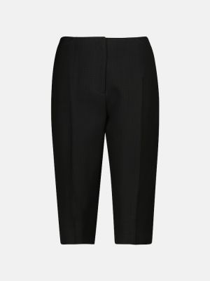 Bermuda kratke hlače z visokim pasom Toteme črna
