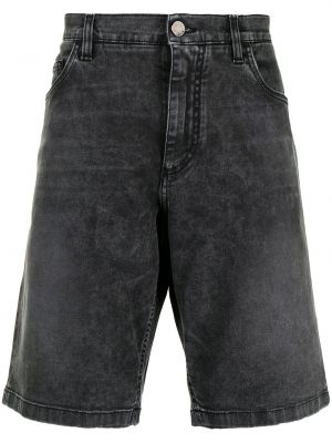 Kratke jeans hlače Dolce & Gabbana siva
