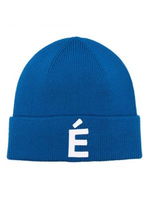 Vlnená čiapka Etudes modrá